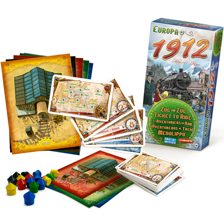 Ticket to Ride Expansion : Europe 1912
