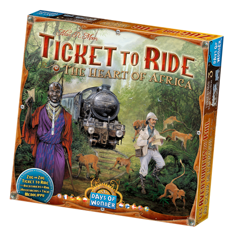 Ticket to Ride Expansion : Heart of Africa