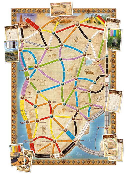Ticket to Ride Expansion : Heart of Africa