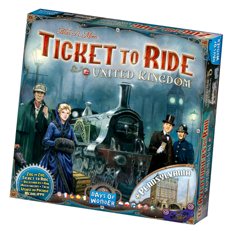 Ticket to Ride Expansion : United Kingdom & Pennsylvania