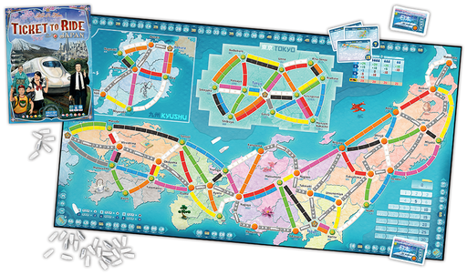 Ticket to Ride Expansion : Japan and Italy