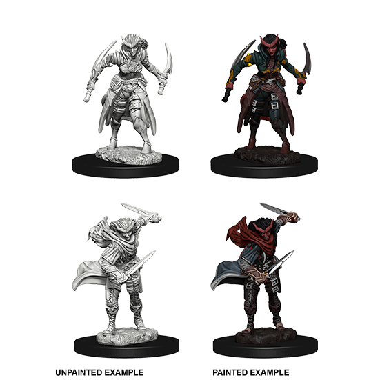 Mini - D&D Nolzur's Marvelous : Tiefling Rogue (Female)