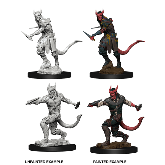 Mini - D&D Nolzur's Marvelous : Tiefling Rogue (Male)