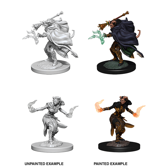 Mini - D&D Nolzur's Marvelous : Tiefling Warlock (Female)