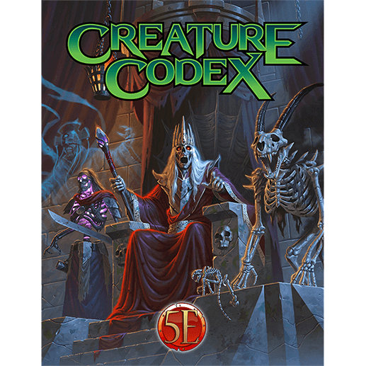 D&D (5e) Tome of Beasts : Creature Codex