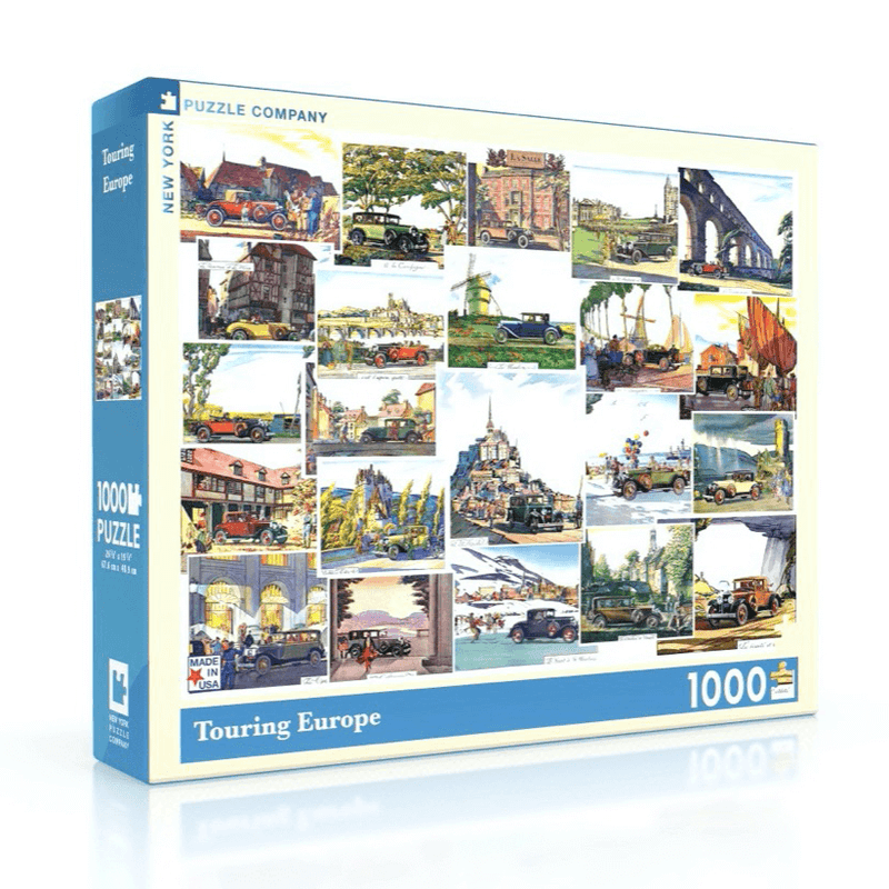 Puzzle (1000pc) General Motors : Touring Europe