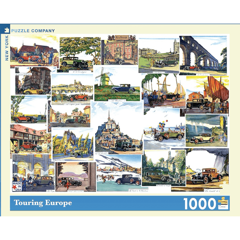 Puzzle (1000pc) General Motors : Touring Europe