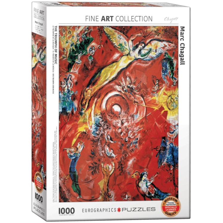 Puzzle (1000pc) Fine Art : Triumph of Music