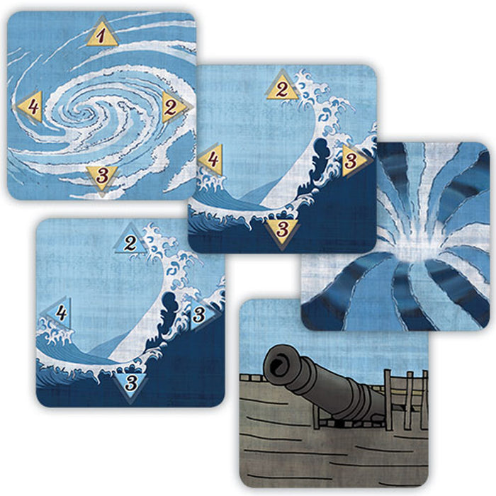 Tsuro of the Seas (Blue) Expansion : Veterans of The Sea