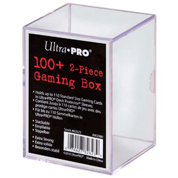 Deck Box - UP Gaming Box (100ct) Clear