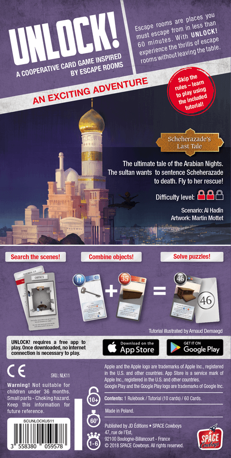 Unlock! Scheherazade's Last Tale