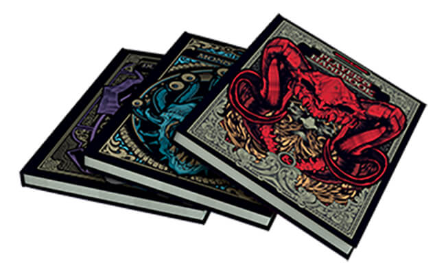 D&D (5e) Gift Set Core Rules (Alt. Art Cover)