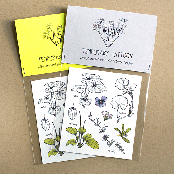 Urban Wild Temporary Tattoos
