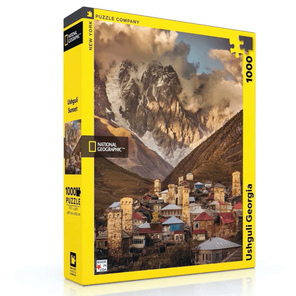 Puzzle (1000pc) National Geographic : Ushguli Georgia