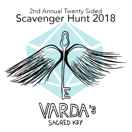 Team Registration - 2nd Annual Twenty Sided Scavenger Hunt | Varda's Sacred Key - SAT 9/1/18 @ 1p