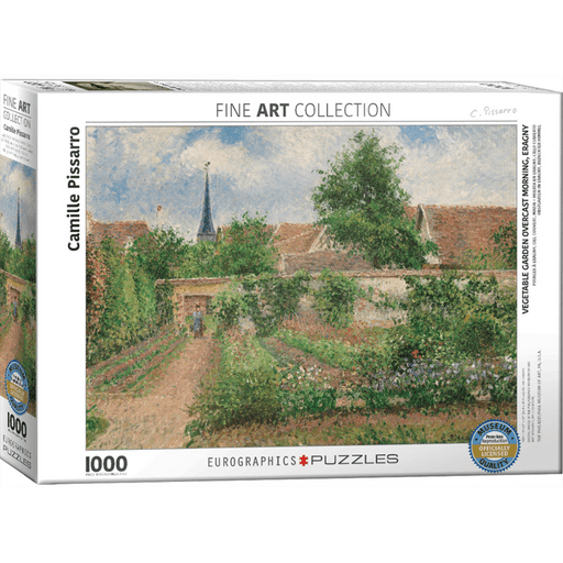 Puzzle (1000pc) Fine Art : Vegetable Garden Overcast