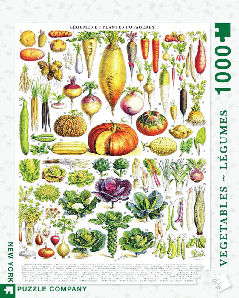 Puzzle (1000pc) Vegetables - Legumes