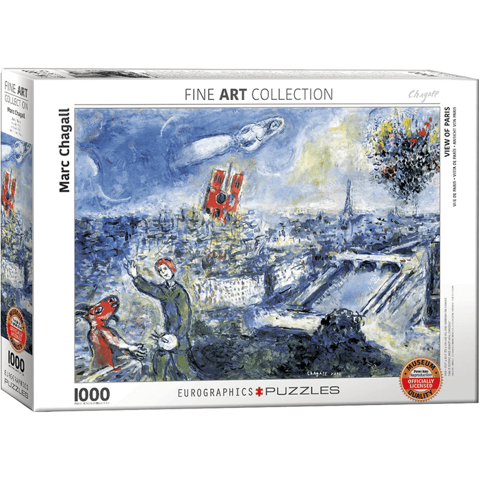 Puzzle (1000pc) Fine Art : View of Paris