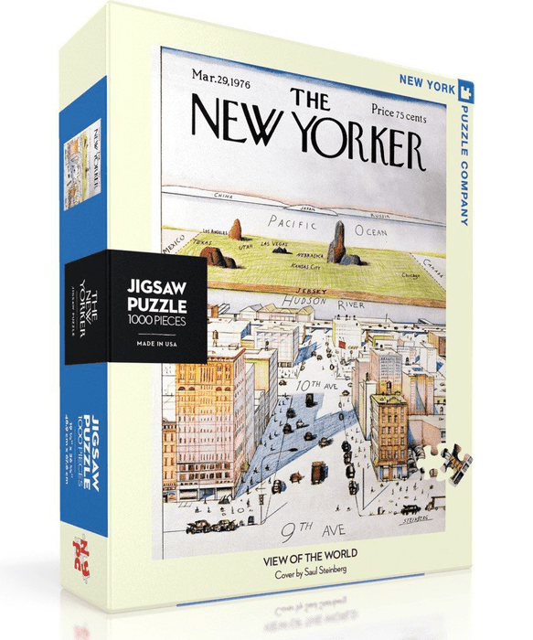 Puzzle (1000pc) New Yorker : View of the World