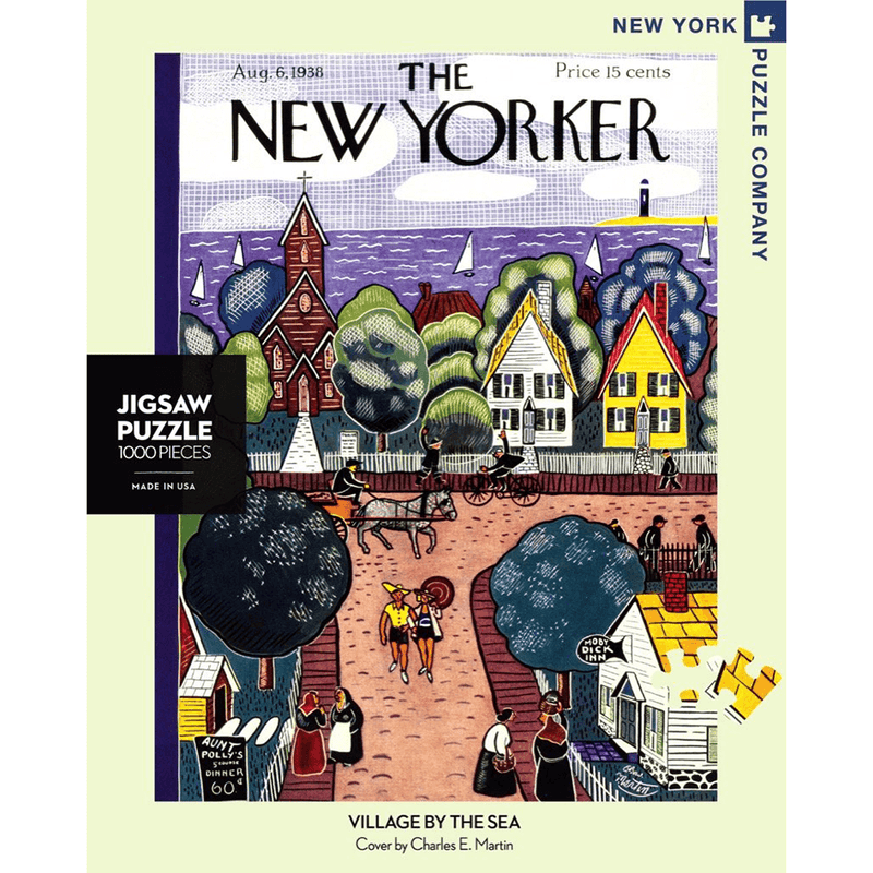 Puzzle (1000pc) New Yorker : Village by the Sea