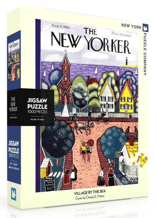 Puzzle (1000pc) New Yorker : Village by the Sea