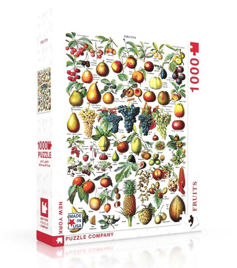 Puzzle (1000pc) Vintage : Fruits