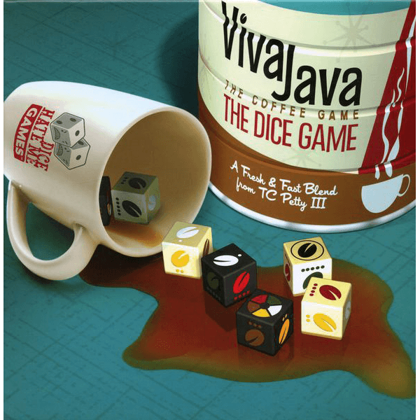 Viva Java The Coffee Game Dice Game — Twenty Sided
