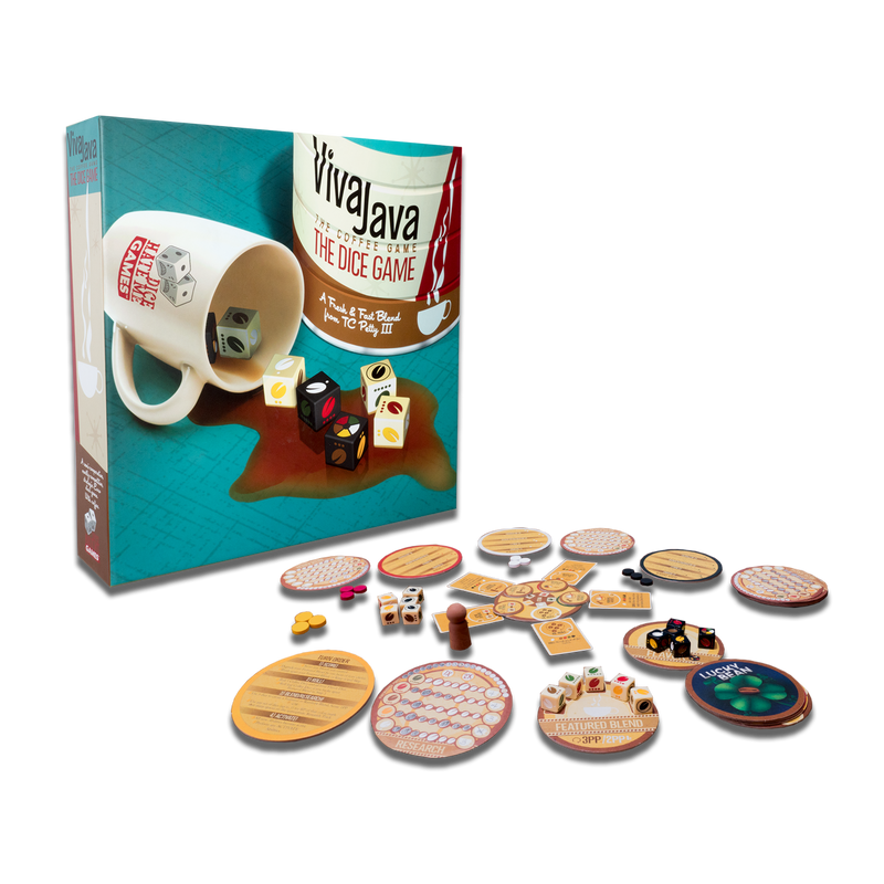 Viva Java The Coffee Game Dice Game