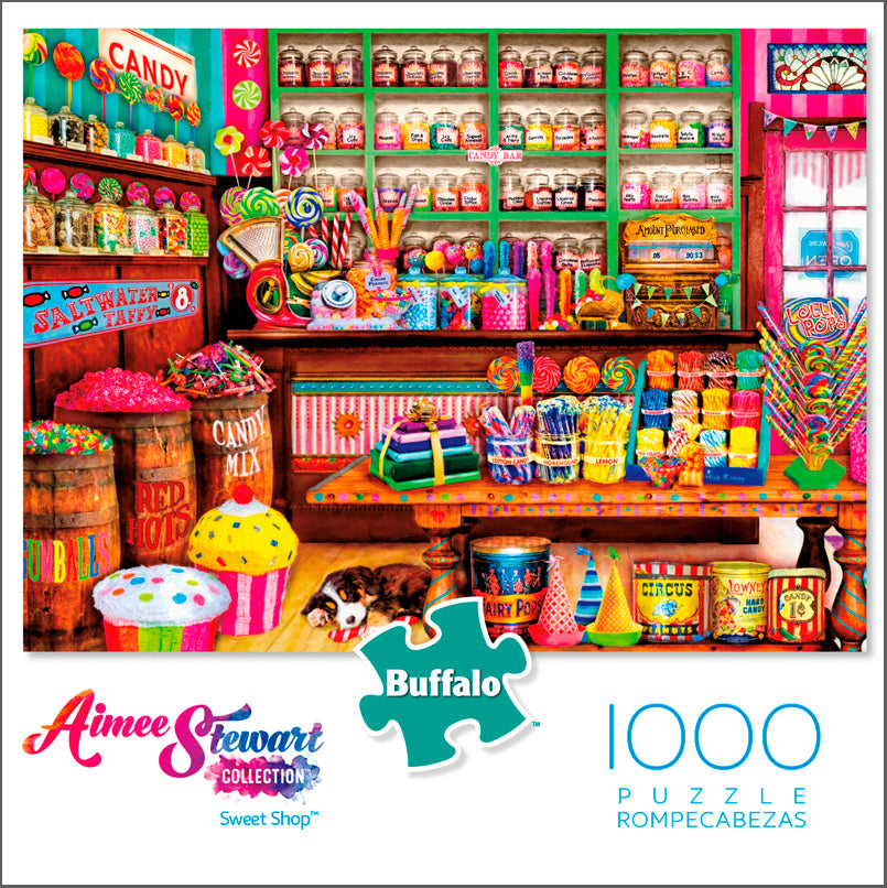 Puzzle (1000pc) Aimee Stewart : Sweet Shop — Twenty Sided