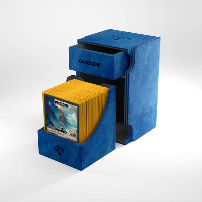 Deck Box - Watchtower (100ct) Blue