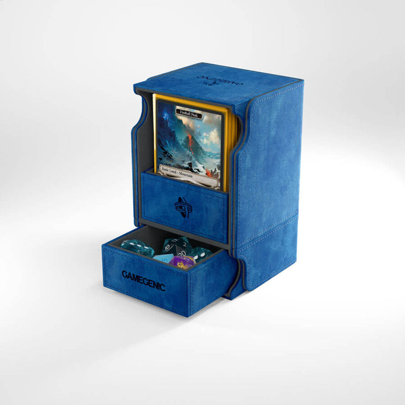 Deck Box - Watchtower (100ct) Blue
