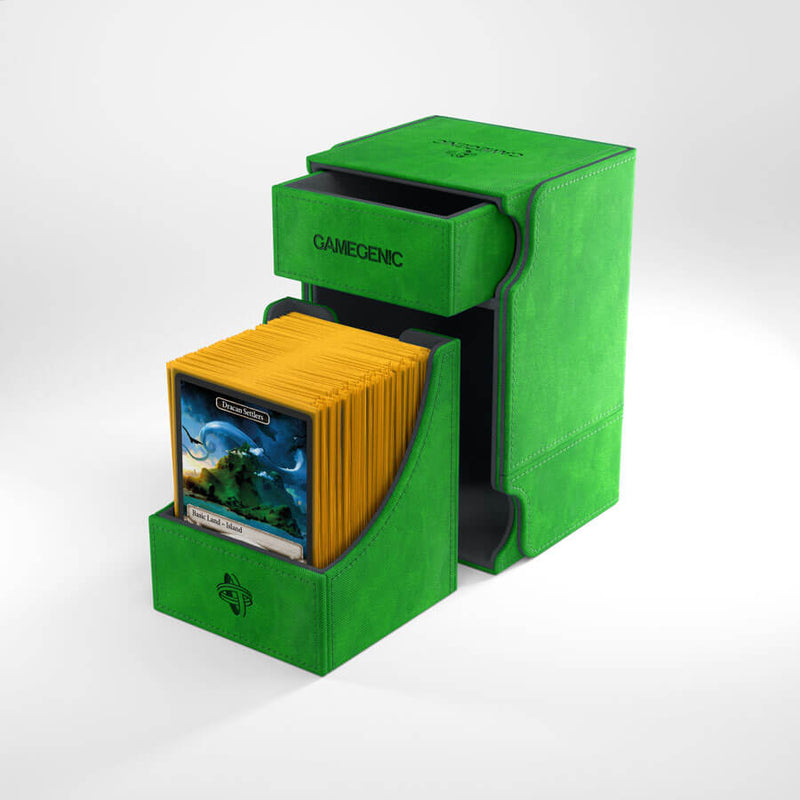 Deck Box - Watchtower (100ct) Green