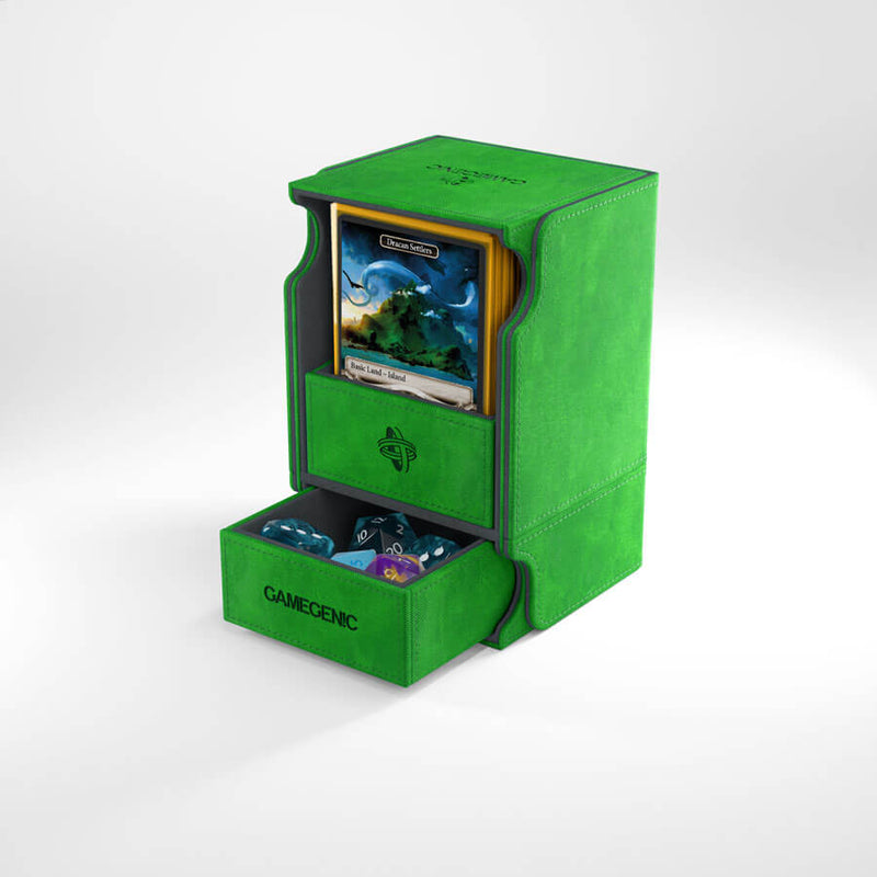 Deck Box - Watchtower (100ct) Green