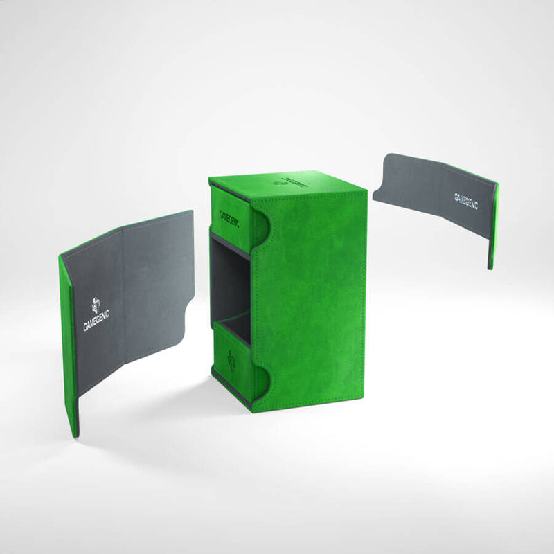 Deck Box - Watchtower (100ct) Green