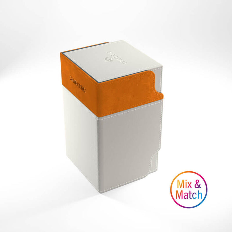 Deck Box - Watchtower (100ct) White