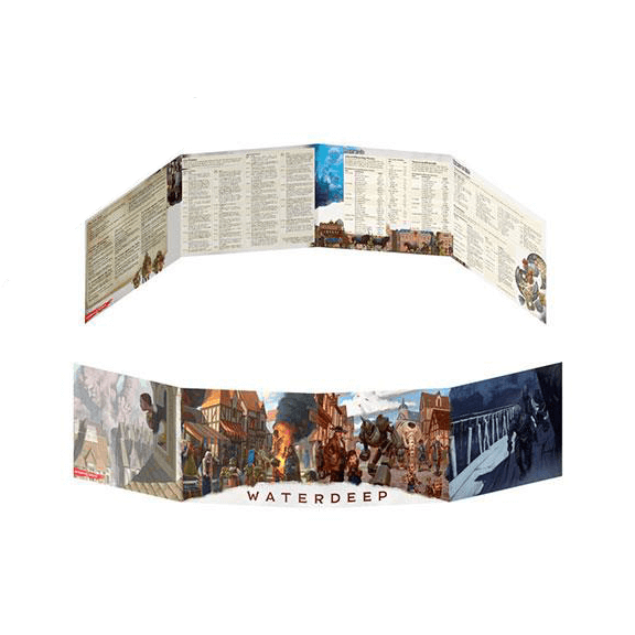 D&D (5e) Waterdeep Dragon Heist : DM Screen