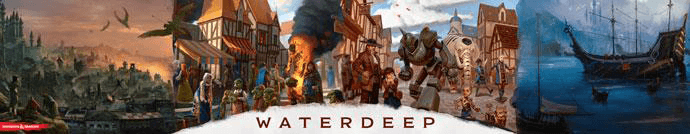 D&D (5e) Waterdeep Dragon Heist : DM Screen