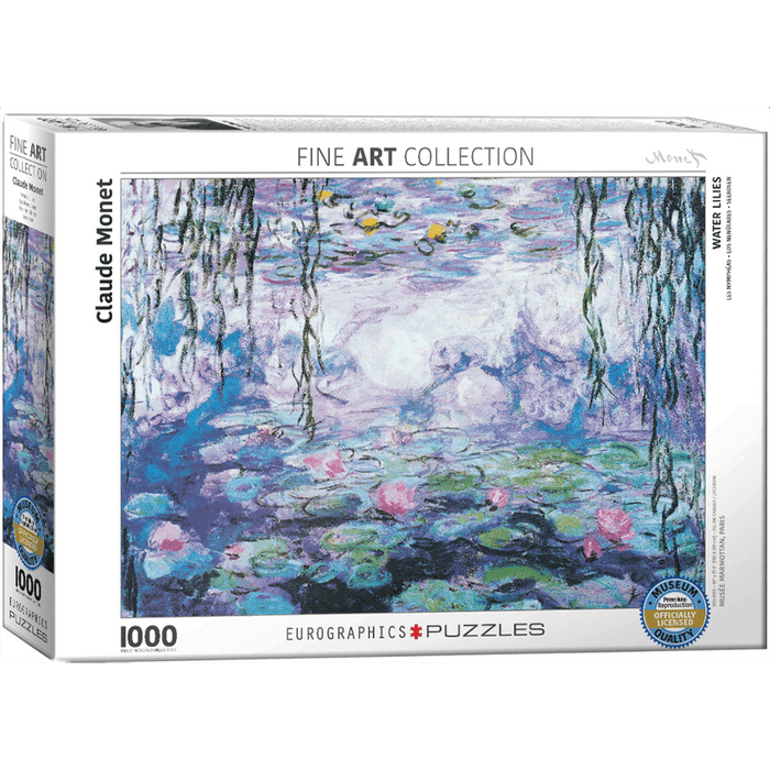 Puzzle (1000pc) Fine Art : Waterlillies