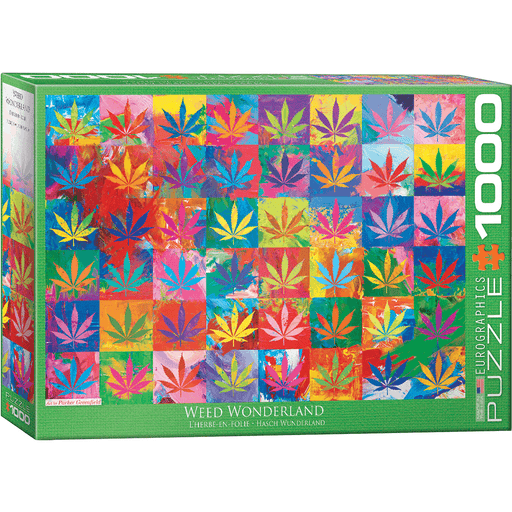 Puzzle (1000pc) Weed Wonderland