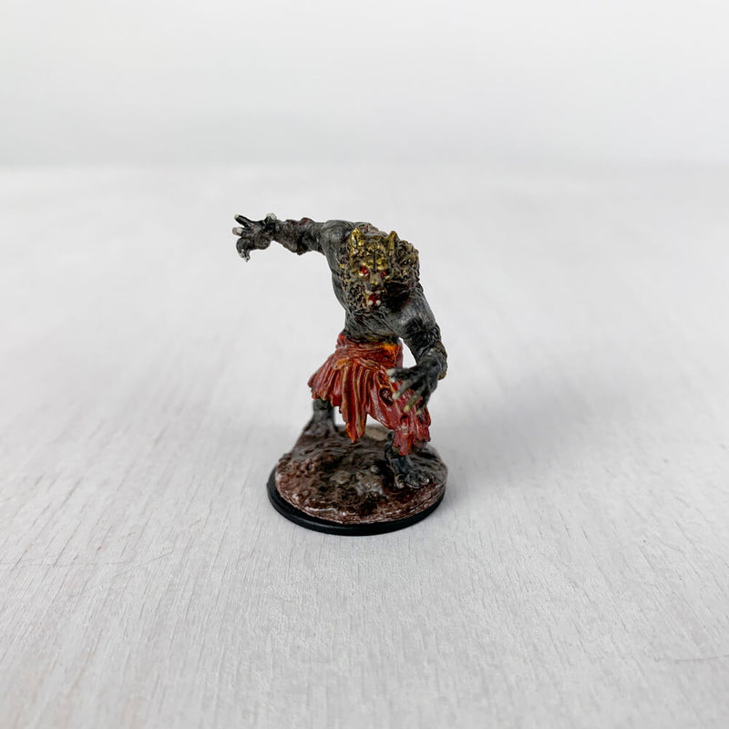 Pro Painted Miniature by Lauren Bilanko | Werewolf Ora