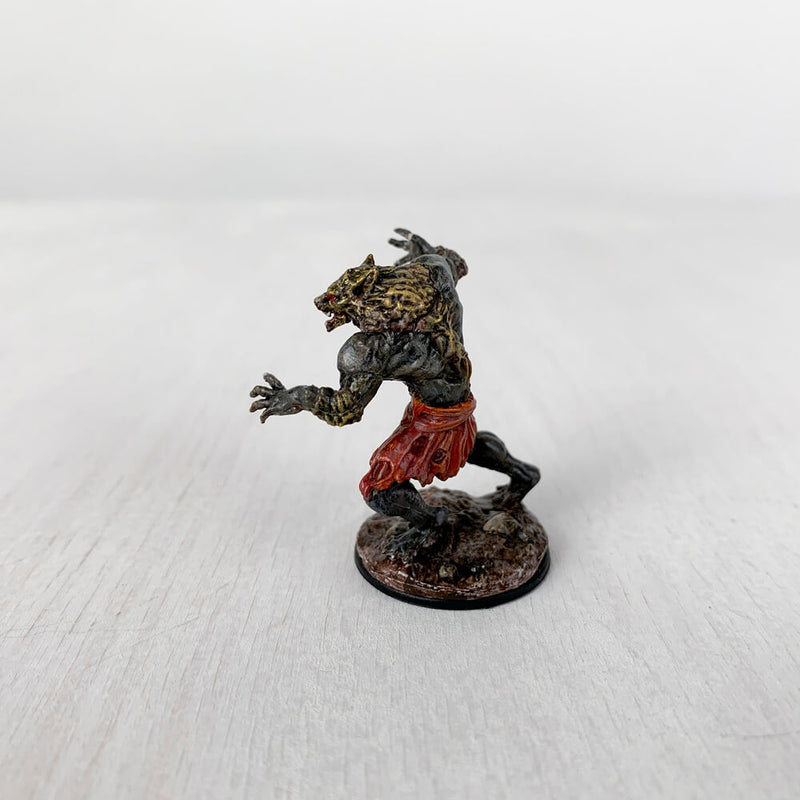 Pro Painted Miniature by Lauren Bilanko | Werewolf Ora