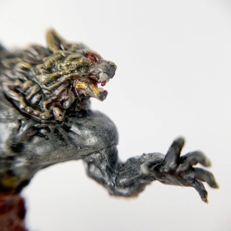 Pro Painted Miniature by Lauren Bilanko | Werewolf Ora