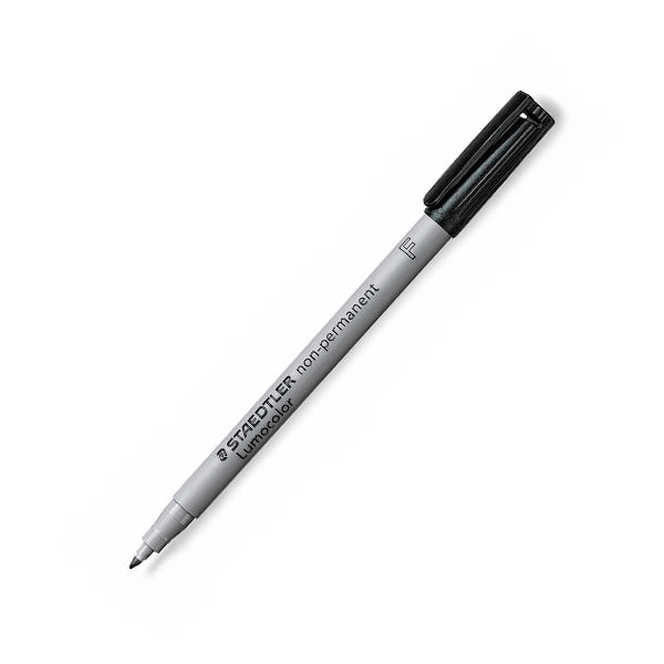 Wet Erase Marker Staedtler Lumocolor (1ct) Medium Black