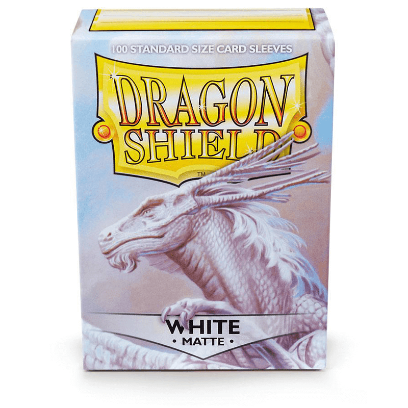 Sleeves Dragon Shield (100ct) Matte : White