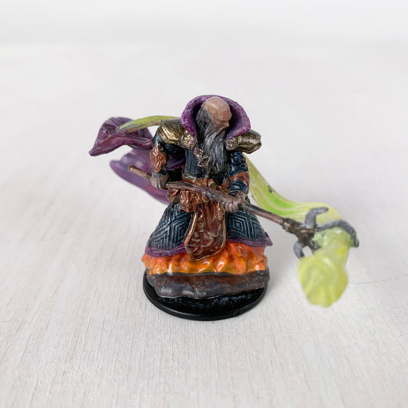 Pro Painted Miniature by Lauren Bilanko | Wizard Kitaak