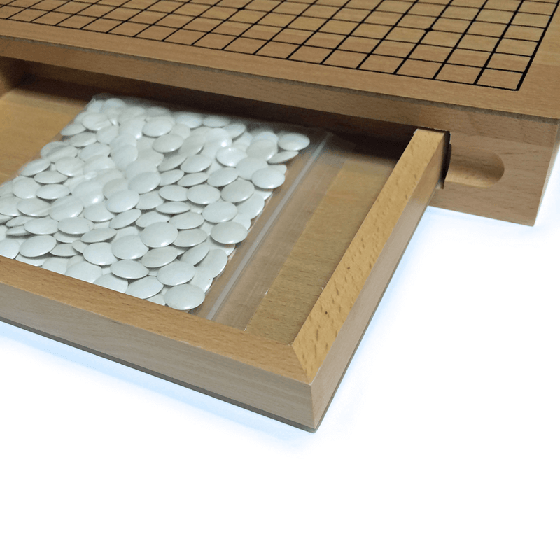 GO Game Set WE (12in) Wood w/ Drawers