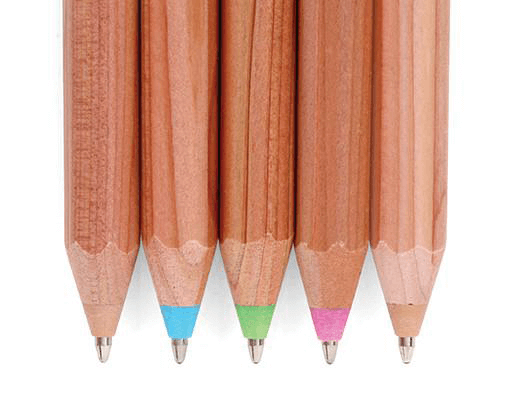 Pen (Ballpoint) Wooden Rainbow