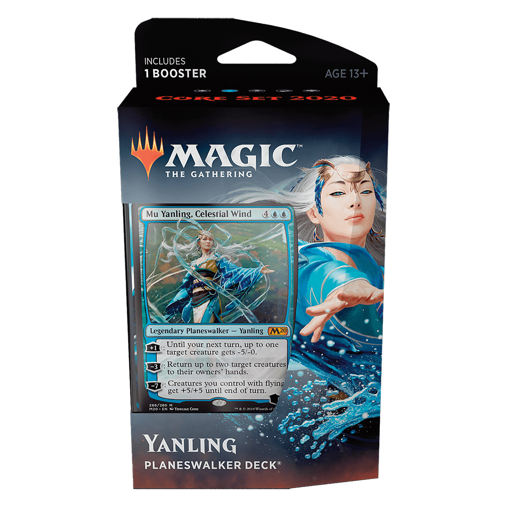 MTG Planeswalker Deck : Core Set 2020 (M20) Mu Yanling — Twenty Sided
