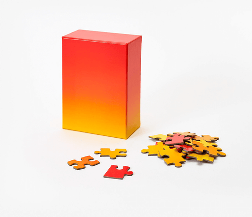Gradient Puzzle (100pc) Yellow / Red