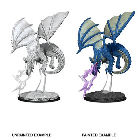 Mini - D&D Nolzur's Marvelous : Young Blue Dragon